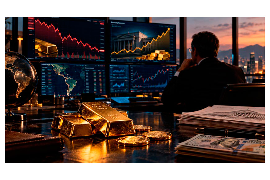 La paradoja del oro en 2026: 289 toneladas de compras oficiales y 45 de salidas de ETF