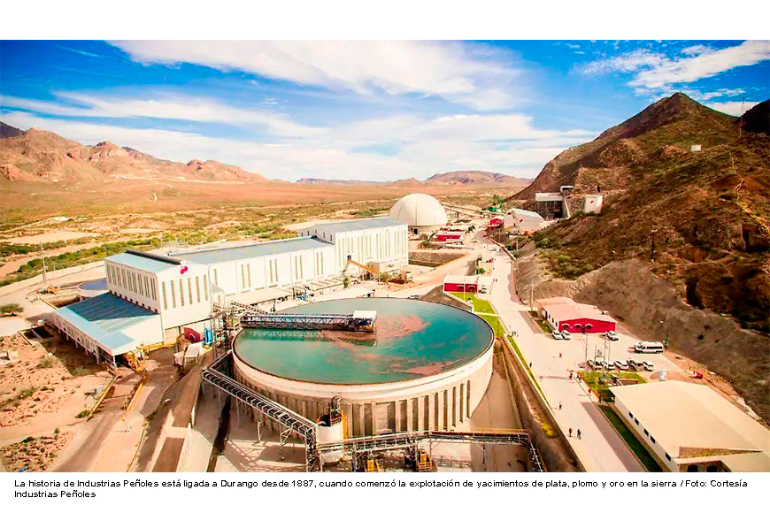 La relación histórica entre Peñoles y Durango que comenzó con la minería