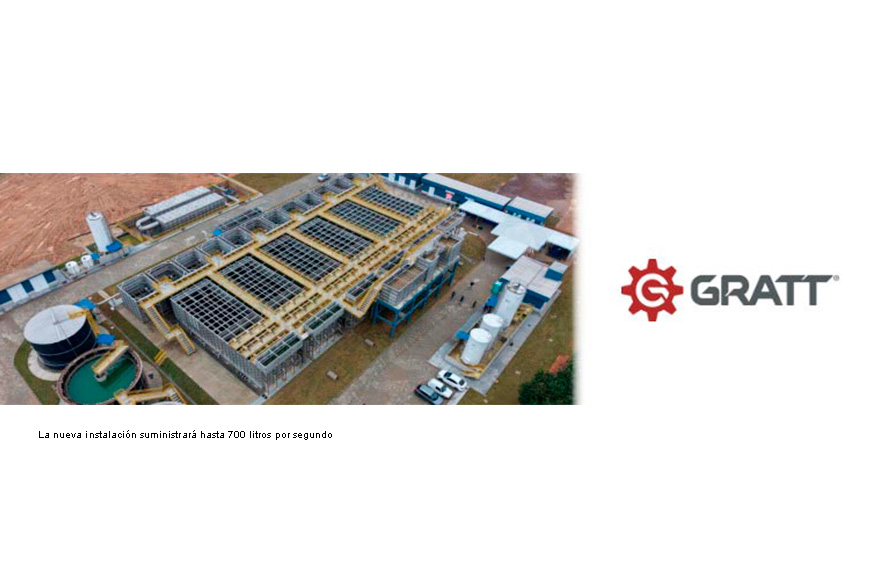 Gratt inaugura la planta de tratamiento de agua modular de acero inoxidable más grande de Latinoamérica